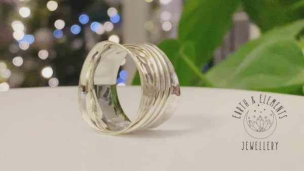 925 Sterling Silver Handmade Spinner Ring Three Tone Ring Worry Ring Fidget Ring  Silver Ring at Rs 1300/piece | 925 Sterling Silver Ring in Jaipur | ID:  24055769248